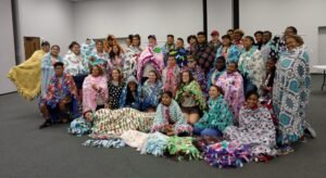 Care Blanket Day, Pot luck luncheon