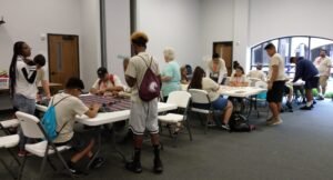 Care Blanket Day, Pot luck luncheon