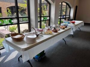 Care Blanket Day, Pot luck luncheon